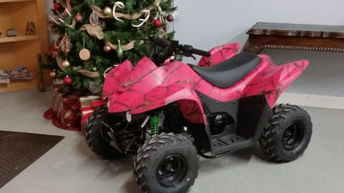 Pink 4 Wheeler Mossey Oak